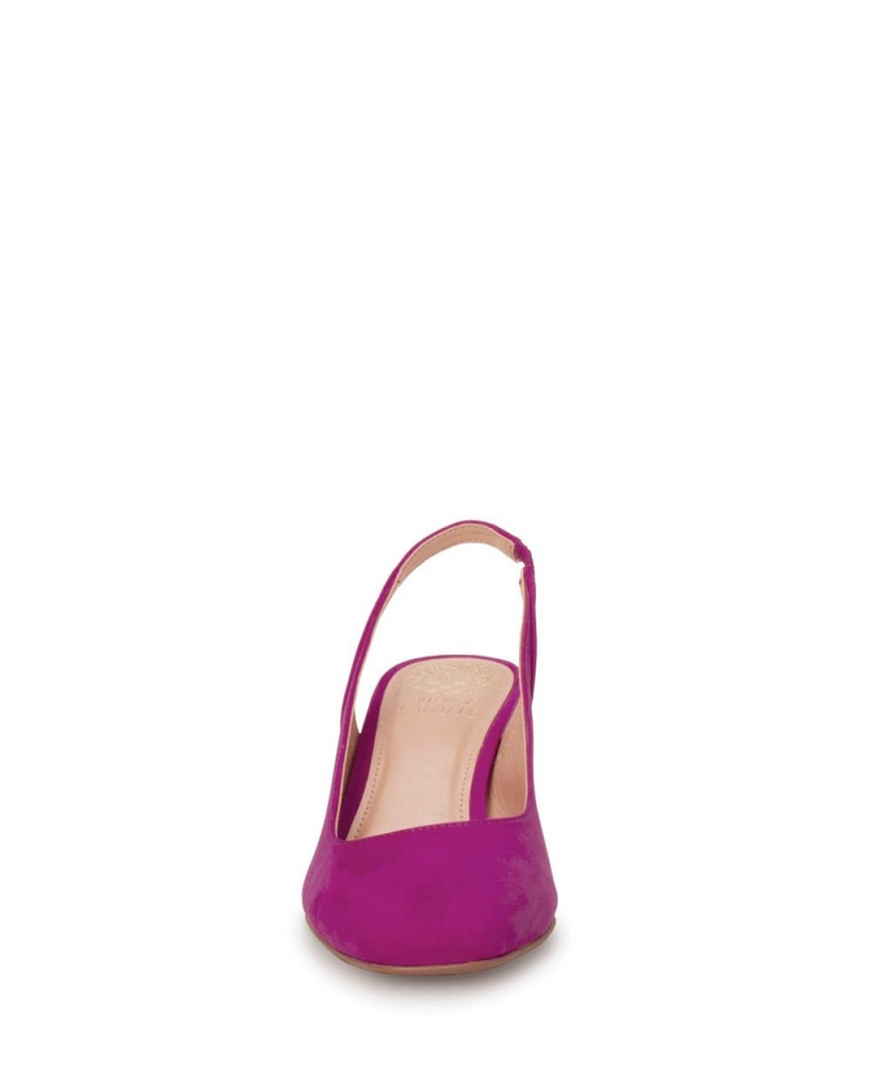 Tacones Vince Camuto Elaine Slingback Mujer Moradas | 297-SJVACY