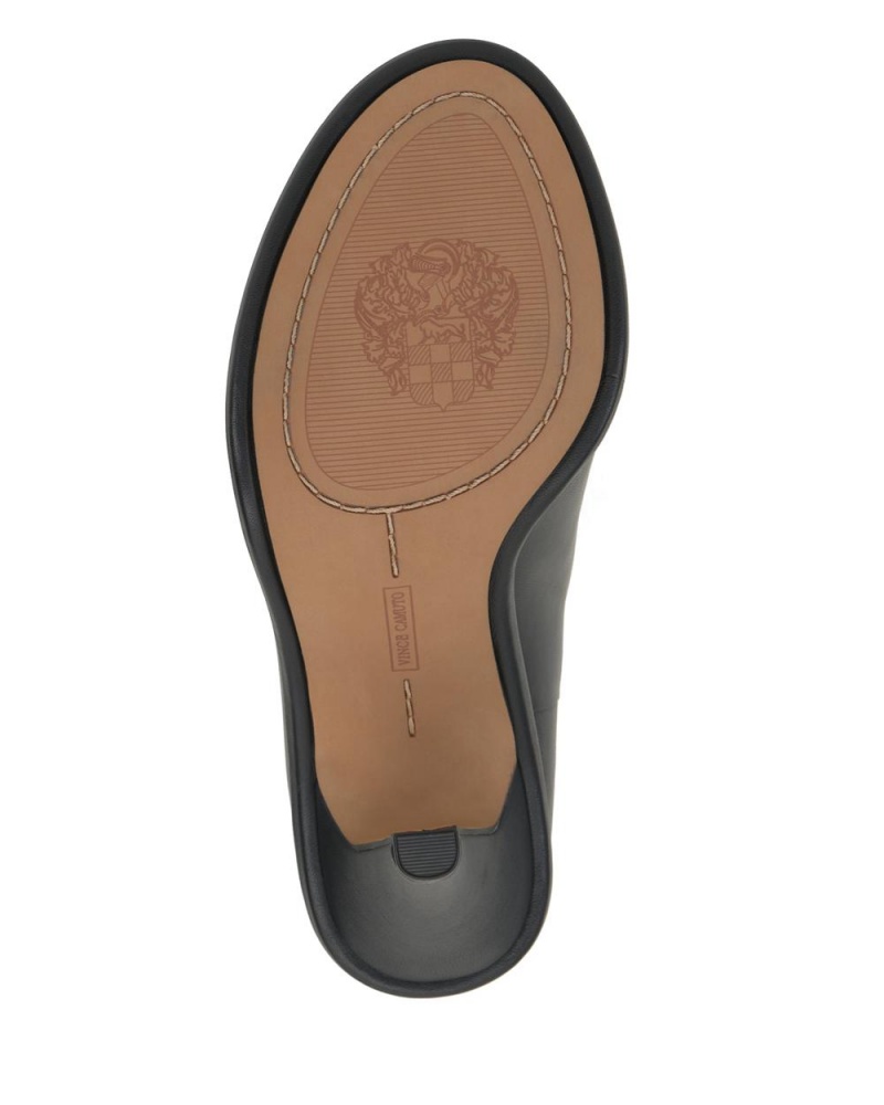 Tacones Vince Camuto Frisnell Peep-Toe Mujer Negras | 671-OJWCTQ