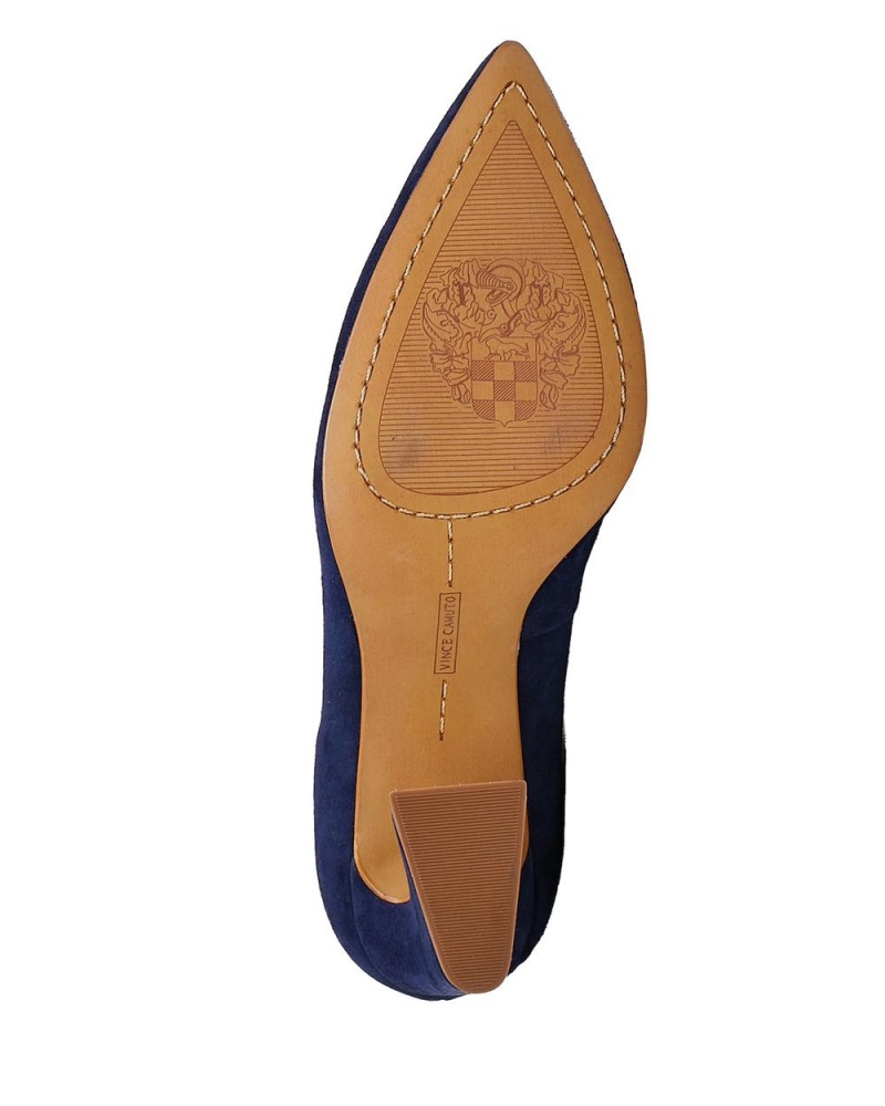 Tacones Vince Camuto Hailenda Mujer Azul Marino Oscuro | 738-CVRIAK