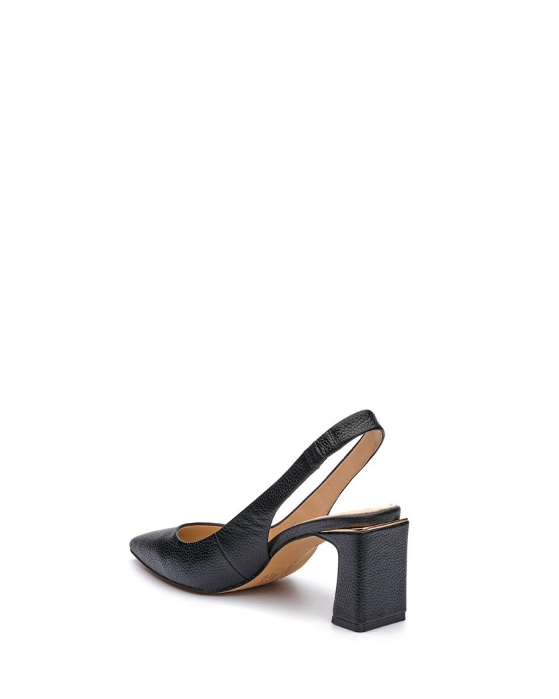 Tacones Vince Camuto Hamden Slingback Mujer Negras | 463-EOPSRI