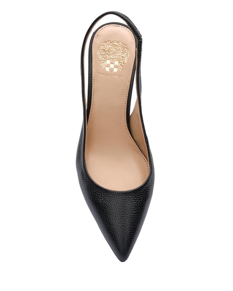 Tacones Vince Camuto Hamden Slingback Mujer Negras | 463-EOPSRI