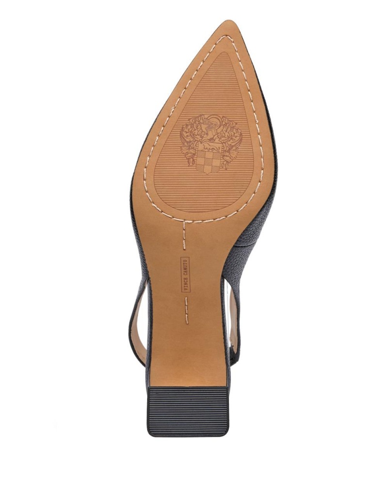 Tacones Vince Camuto Hamden Slingback Mujer Negras | 463-EOPSRI