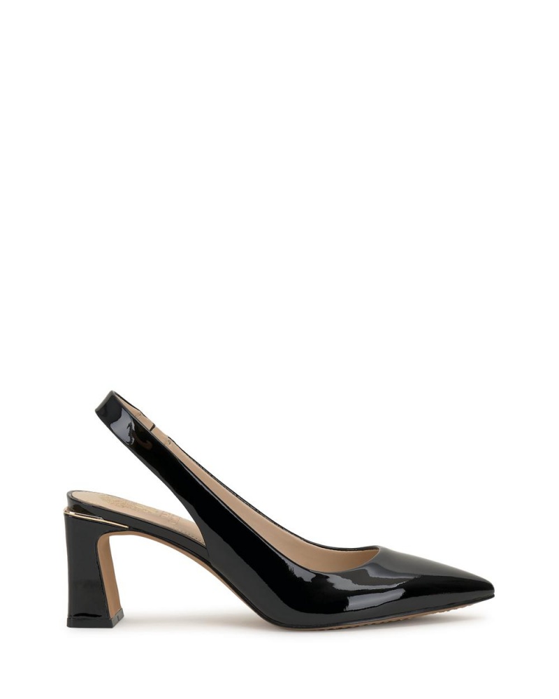 Tacones Vince Camuto Hamden Slingback Mujer Negras | 348-RHFKTO