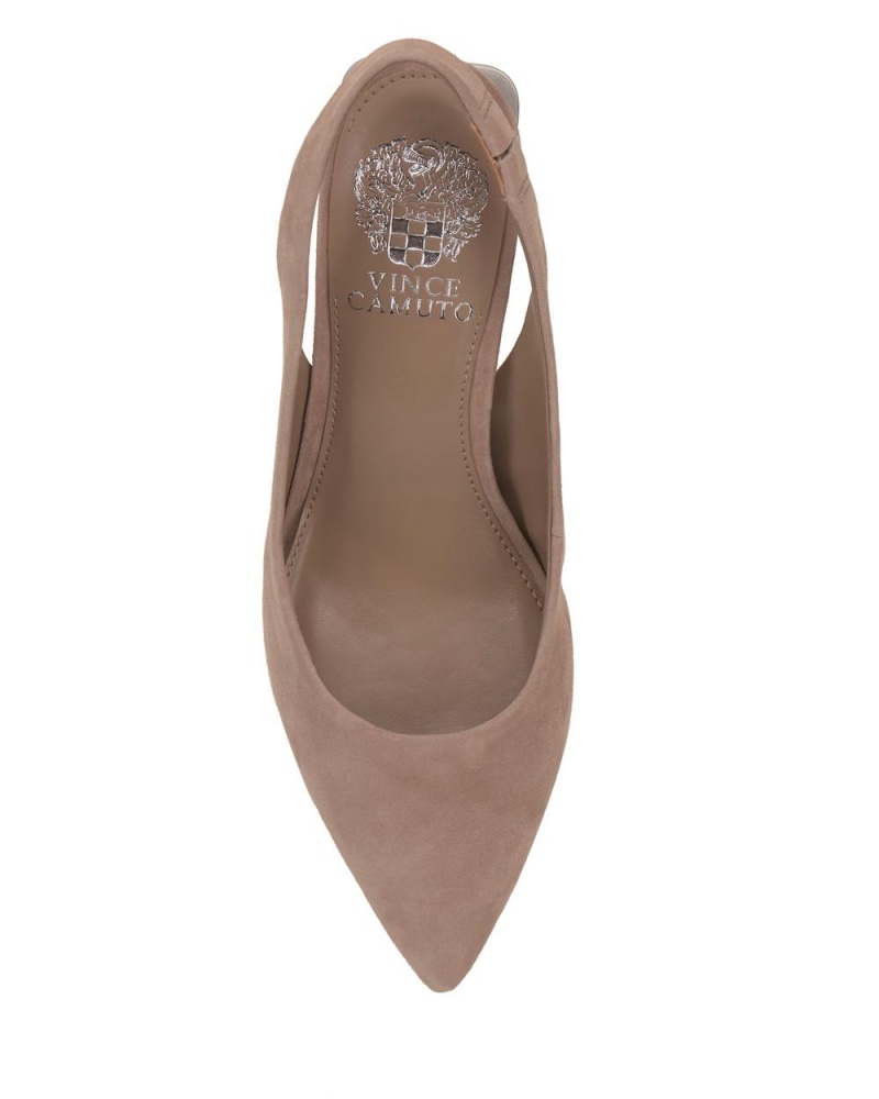 Tacones Vince Camuto Hamden Slingback Mujer Marrones | 385-LCRNAS