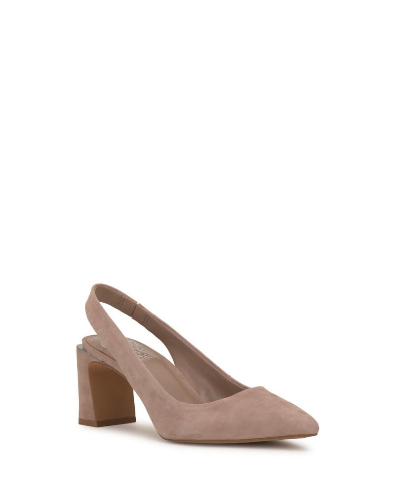 Tacones Vince Camuto Hamden Slingback Mujer Marrones | 385-LCRNAS