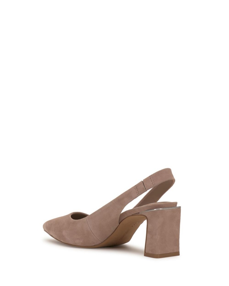 Tacones Vince Camuto Hamden Slingback Mujer Marrones | 385-LCRNAS