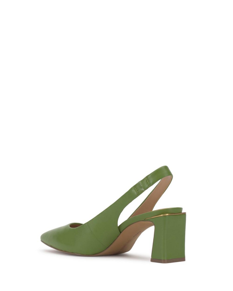 Tacones Vince Camuto Hamden Slingback Mujer Verde | 760-PEOMQI