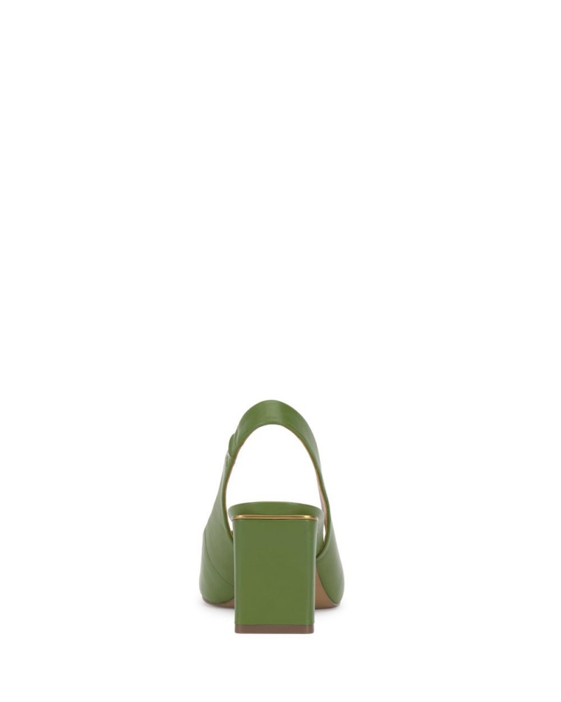 Tacones Vince Camuto Hamden Slingback Mujer Verde | 760-PEOMQI