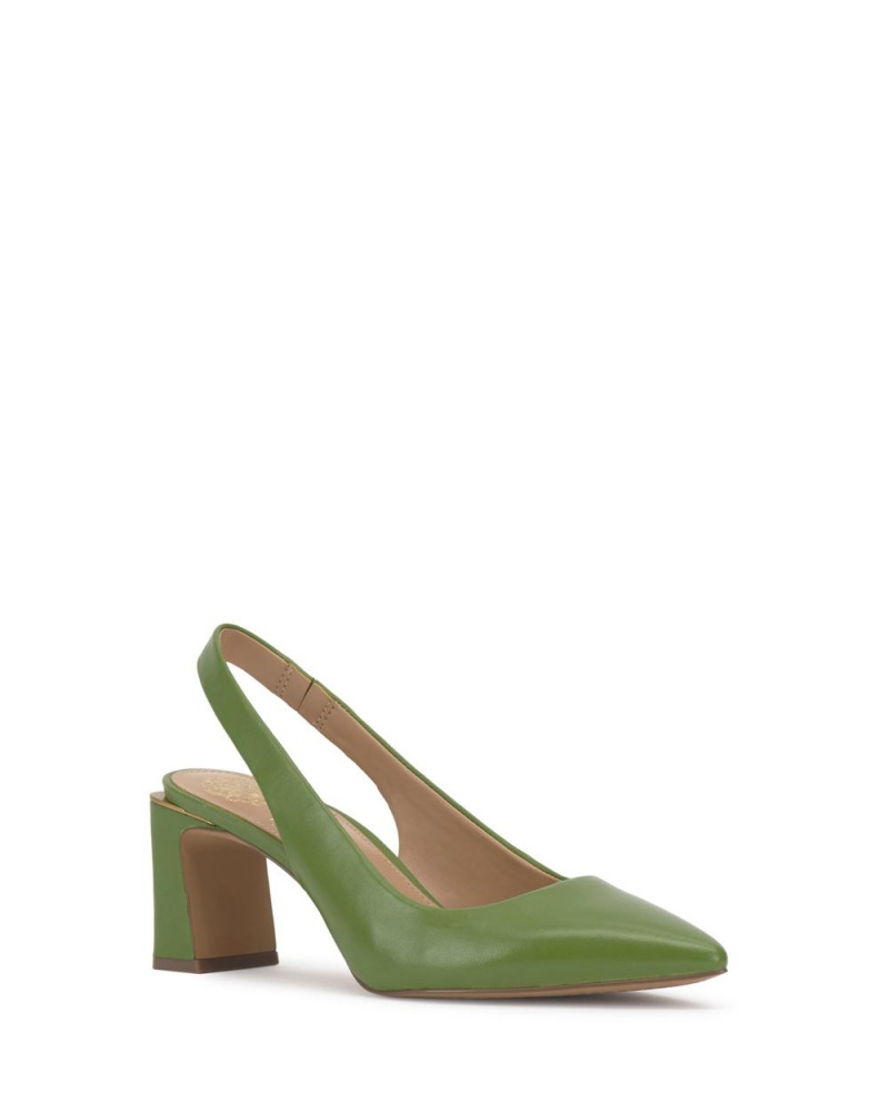 Tacones Vince Camuto Hamden Slingback Mujer Verde | 760-PEOMQI