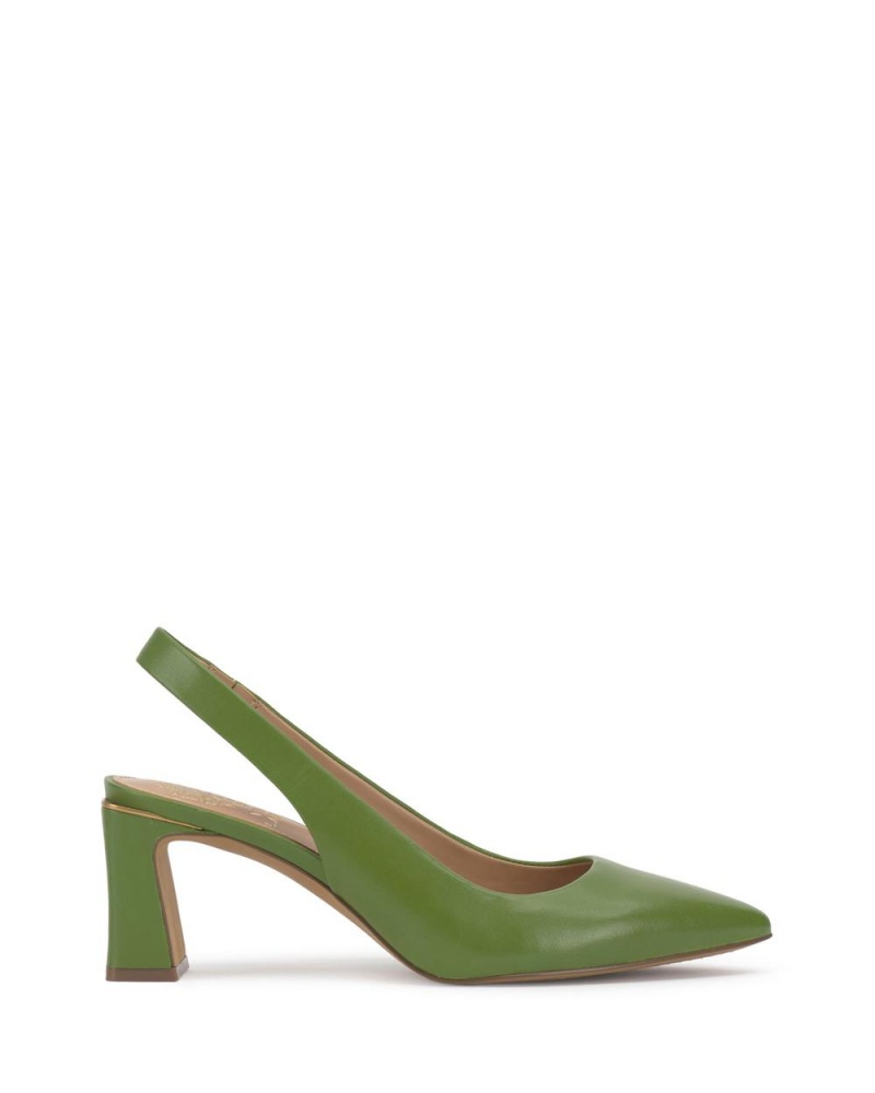 Tacones Vince Camuto Hamden Slingback Mujer Verde | 760-PEOMQI