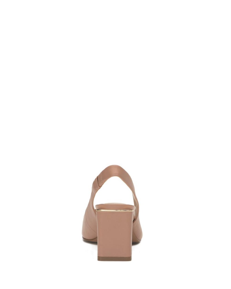 Tacones Vince Camuto Hamden Slingback Mujer Kaki | 162-MTINAJ