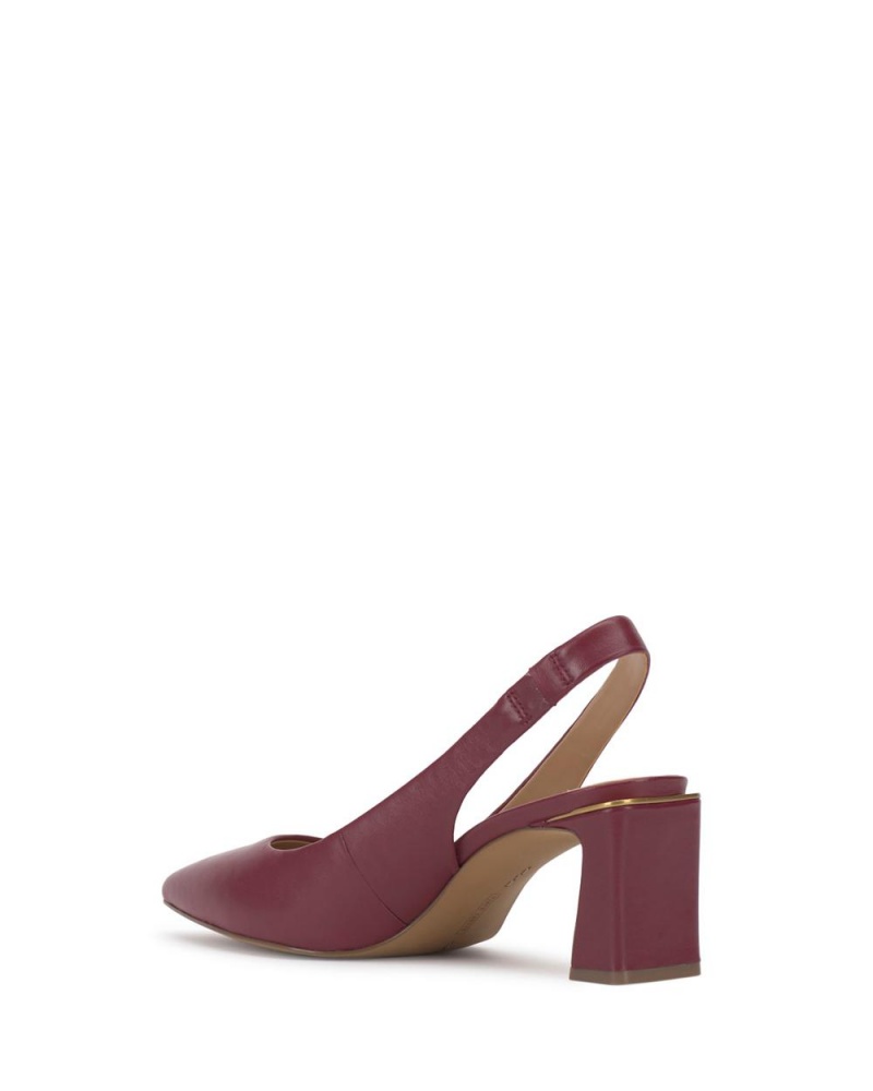 Tacones Vince Camuto Hamden Slingback Mujer Rojas | 351-NIWJKQ