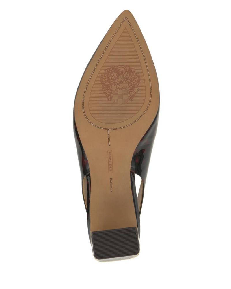 Tacones Vince Camuto Hamden Slingback Mujer Marrones | 409-NDYSJE