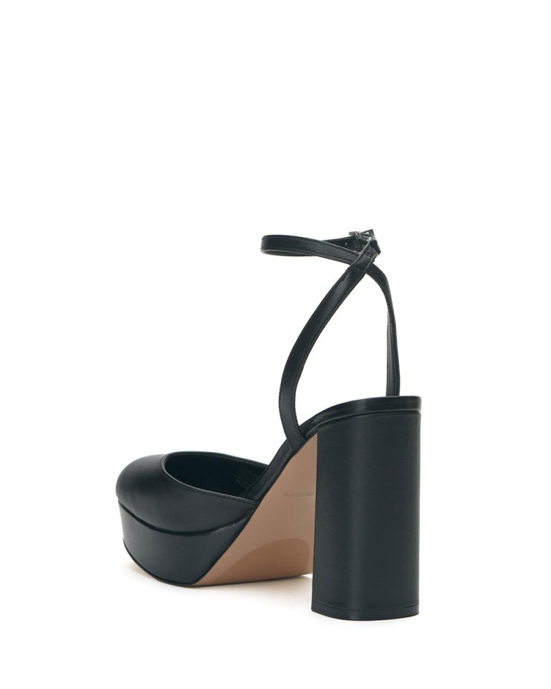 Tacones Vince Camuto Patrissya Platform Mujer Negras | 123-WQRPDK