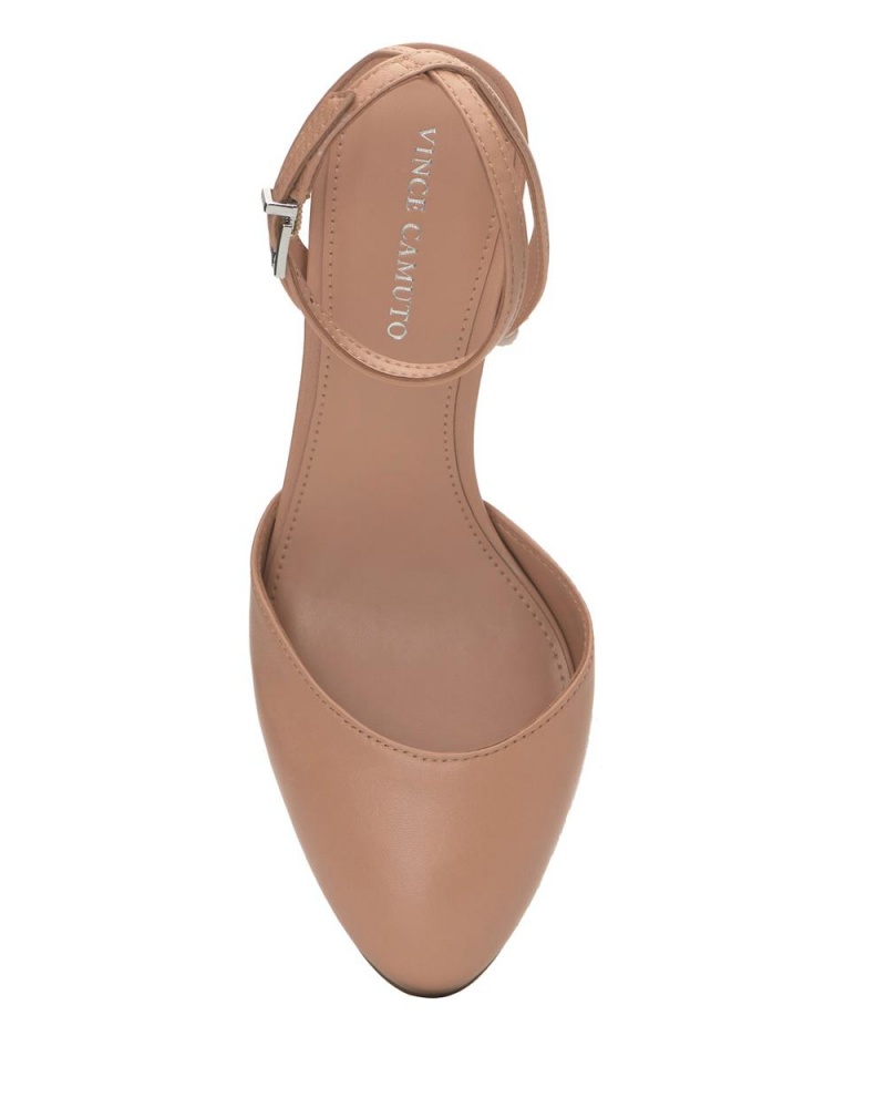 Tacones Vince Camuto Patrissya Platform Mujer Kaki | 461-QSMLJD