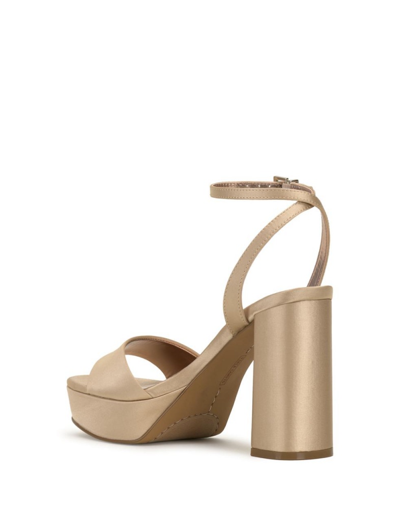 Tacones Vince Camuto Pendry Platform Heel Mujer Kaki | 980-ZDRSPW