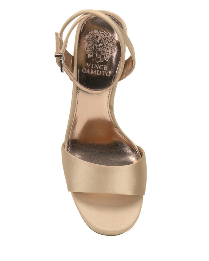 Tacones Vince Camuto Pendry Platform Heel Mujer Kaki | 980-ZDRSPW