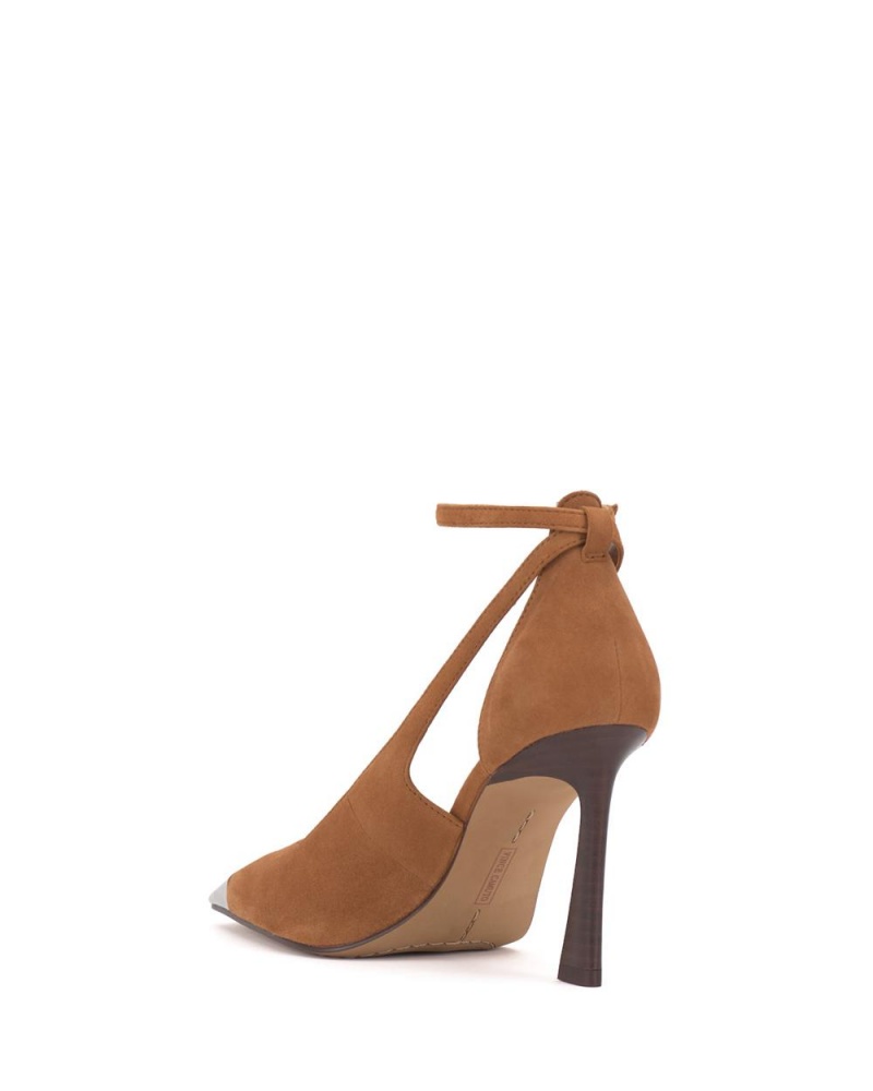 Tacones Vince Camuto Sachel Mujer Plateadas | 206-GIFUJS