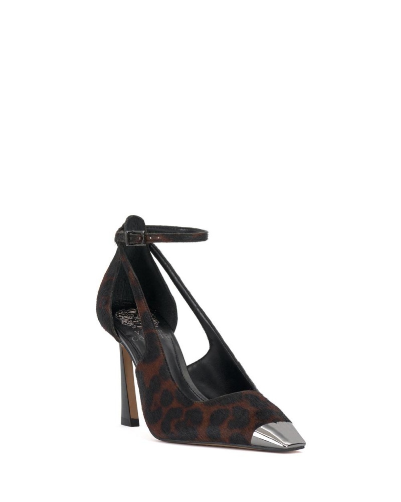 Tacones Vince Camuto Sachel Mujer Verde Menta Leopardo | 457-GSHRWE