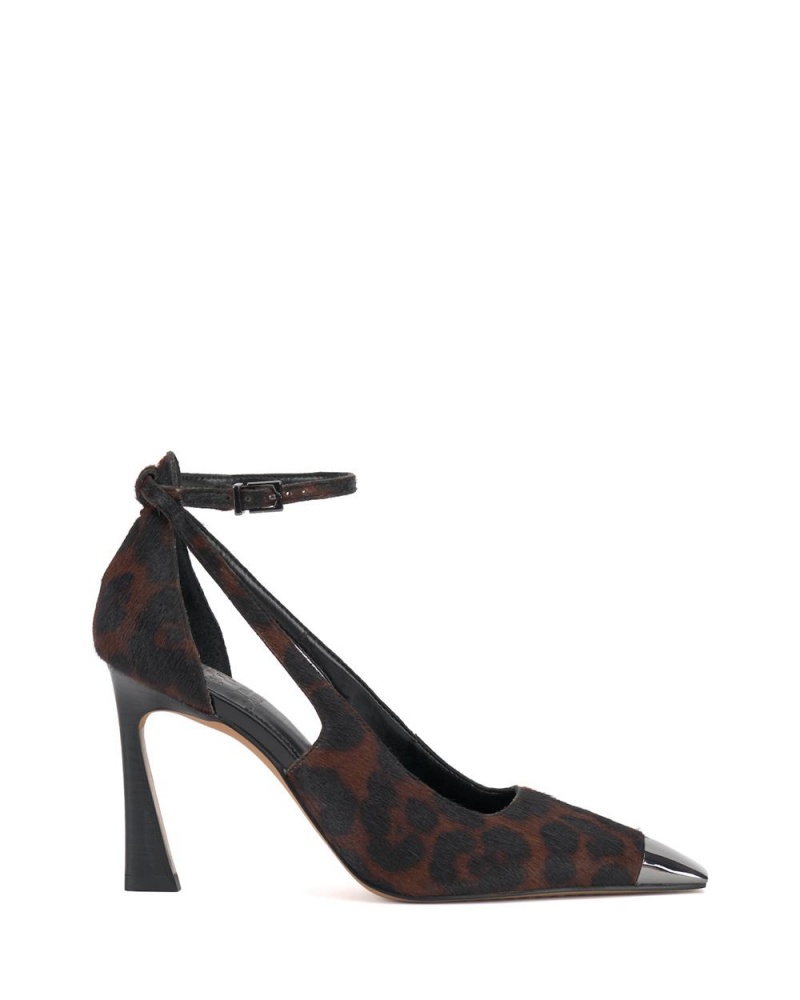 Tacones Vince Camuto Sachel Mujer Verde Menta Leopardo | 457-GSHRWE