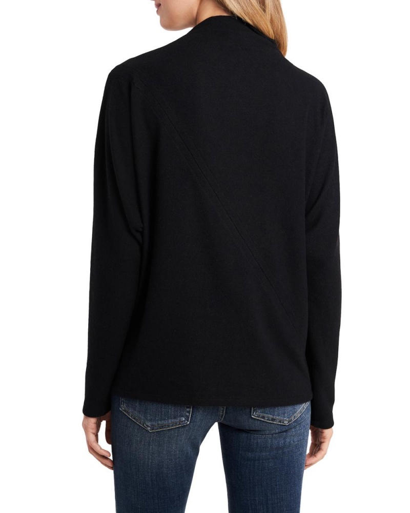 Tops Vince Camuto High-Neck Dolman Sleeve Mujer Negras | 786-BTUYOF