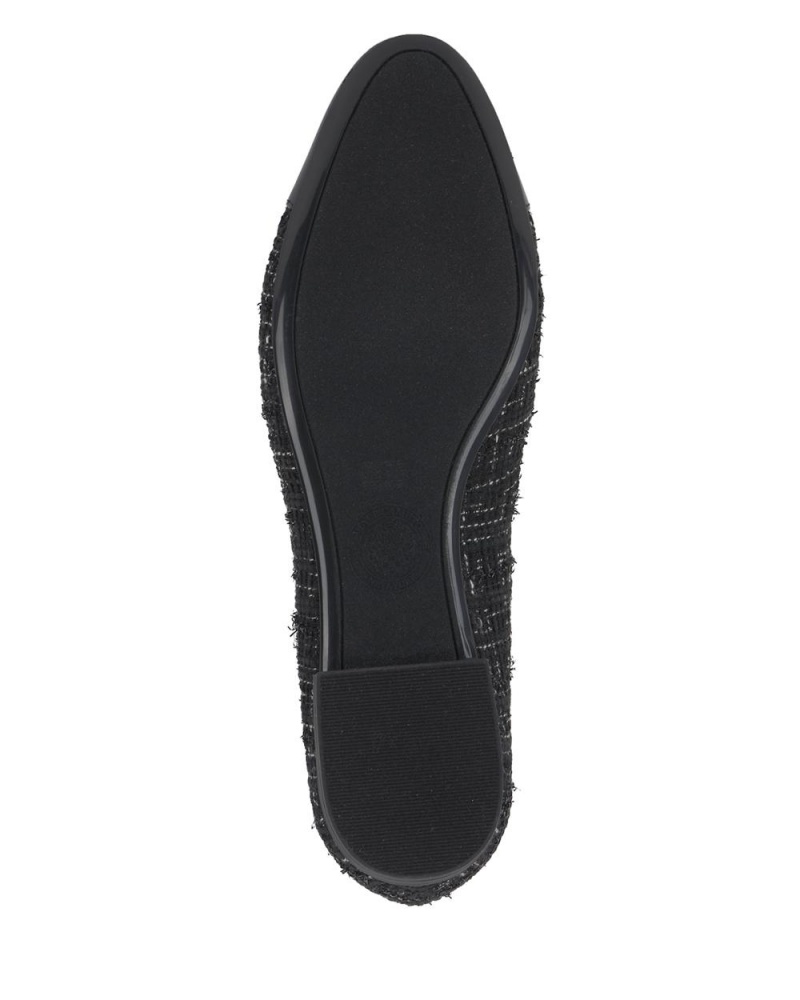 Zapatos Planos Vince Camuto Minndy Cap Toe Mujer Negras Negras | 521-WCJISN